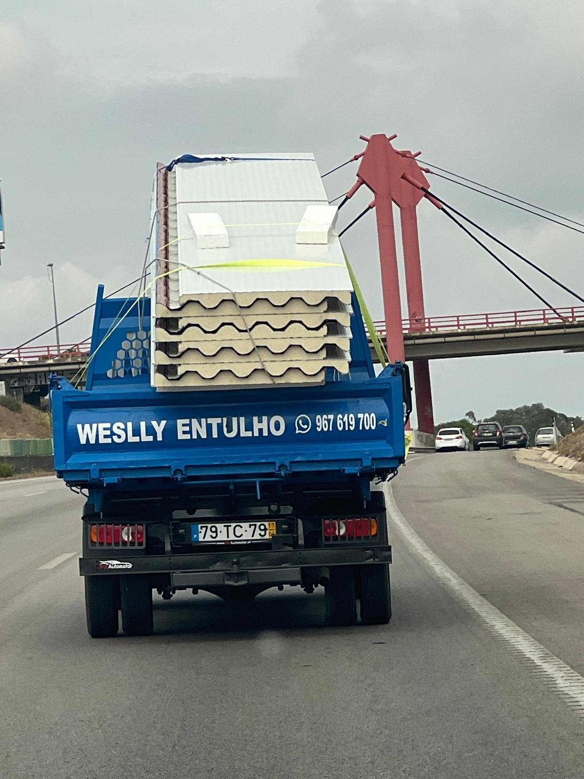 Serviço de recolha em operação